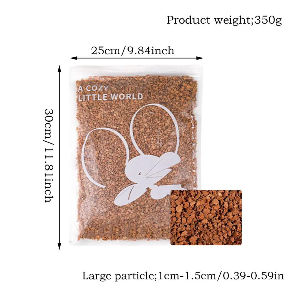 Hamster Oak Pellets Bedding | Natural Odor Control & Moisture Absorption for Small Animals