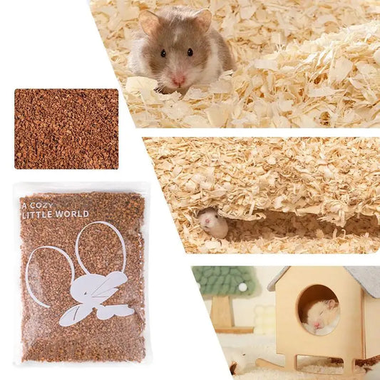 Hamster Oak Pellets Bedding | Natural Odor Control & Moisture Absorption for Small Animals