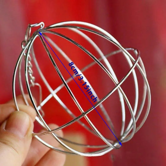 Multi-Purpose Hanging Hay & Grass Ball Feeder for Rabbits, Guinea Pigs & Chinchillas