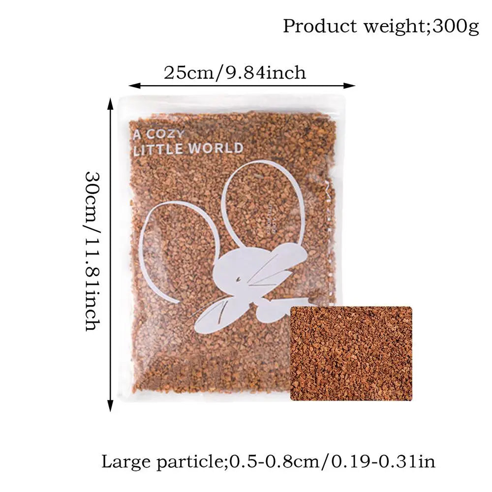 Hamster Oak Pellets Bedding | Natural Odor Control & Moisture Absorption for Small Animals