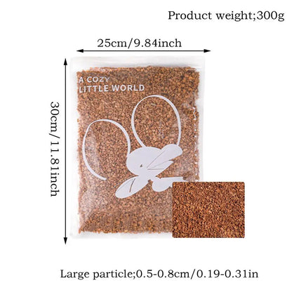 Hamster Oak Pellets Bedding | Natural Odor Control & Moisture Absorption for Small Animals