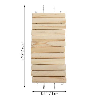 Multi-Pet Climbing Ladder & Fence | Hamster, Guinea Pig, Bird Cage Toy & Playground