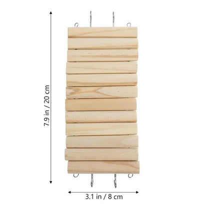 Multi-Pet Climbing Ladder & Fence | Hamster, Guinea Pig, Bird Cage Toy & Playground