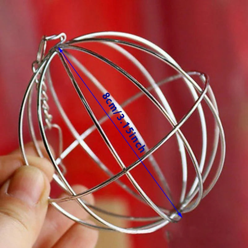 Multi-Purpose Hanging Hay & Grass Ball Feeder for Rabbits, Guinea Pigs & Chinchillas