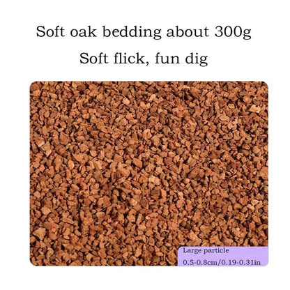 Hamster Oak Pellets Bedding | Natural Odor Control & Moisture Absorption for Small Animals