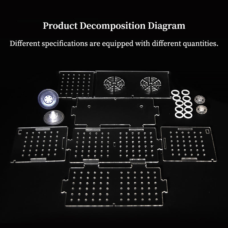 Acrylic Fish Isolation & Breeding Box for Aquarium - Ideal for Small Fry, Spawning, and Hatching