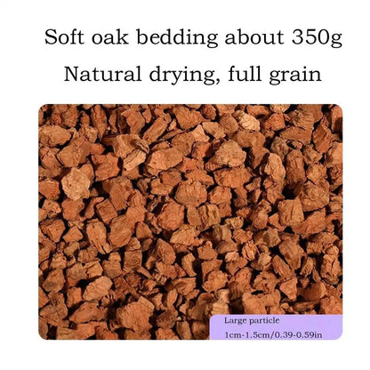 Hamster Oak Pellets Bedding | Natural Odor Control & Moisture Absorption for Small Animals