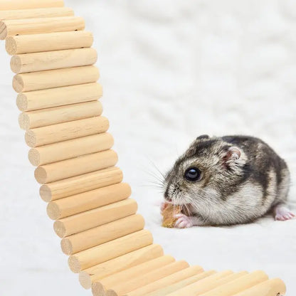 Multi-Pet Climbing Ladder & Fence | Hamster, Guinea Pig, Bird Cage Toy & Playground