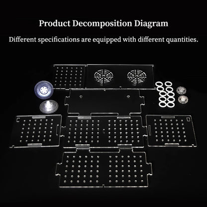 Acrylic Fish Isolation & Breeding Box for Aquarium - Ideal for Small Fry, Spawning, and Hatching