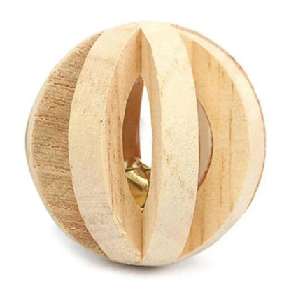 Natural Wooden Chew Toys for Small Pets | Rabbit, Guinea Pig, Rat Molars & Exercise Set