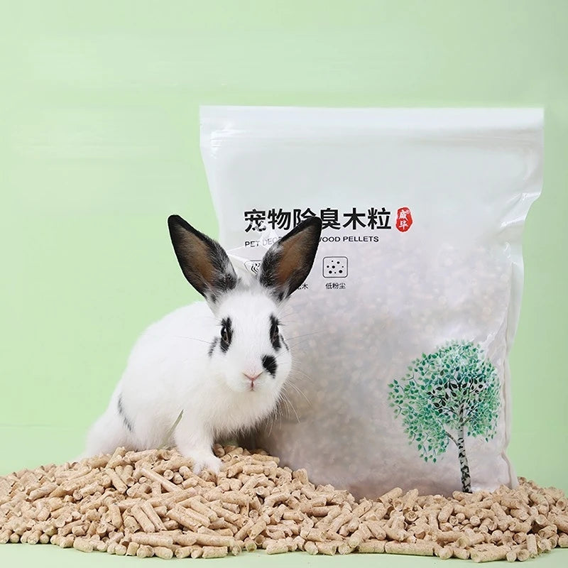 500g Wooden Pellet Bedding - Rabbits, Hamsters, Guinea Pigs