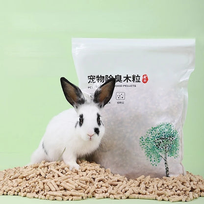500g Wooden Pellet Bedding - Rabbits, Hamsters, Guinea Pigs